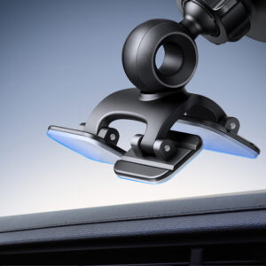 Joyroom JR-ZS259 clamp car holder with three adjustable legs - juodos spalvos - Image 6
