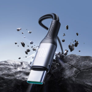 Joyroom S-A28 Flash Series 60W USB-C - USB-C kabelis 1m - juodos spalvos - Image 3