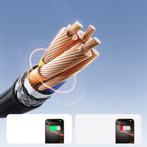 Joyroom S-A28 Flash Series 60W USB-C - USB-C kabelis 1m - juodos spalvos - Image 4