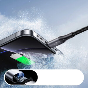 Joyroom S-A28 Flash Series 60W USB-C - USB-C kabelis 1m - juodos spalvos - Image 6