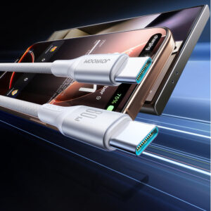 Joyroom S-A28 Flash Series 60W USB-C - USB-C kabelis 1m - baltos spalvos - Image 3