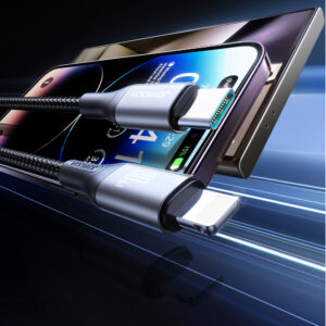 Joyroom S-A28 Flash Series 30W USB-C - Lightning kabelis 1m - juodos spalvos - Image 2