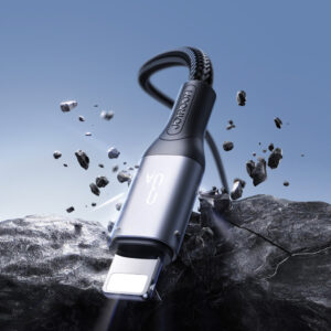 Joyroom S-A28 Flash Series 3A USB-A - Lightning kabelis 2m - juodos spalvos - Image 4