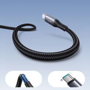 Joyroom S-A28 Flash Series 3A USB-A - USB-C kabelis 2m - juodos spalvos - Image 7