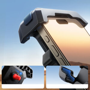 Joyroom JR-ZS428 shockproof handlebar holder skirtas motorcycle, bike, scooter - juodos spalvos - Image 3