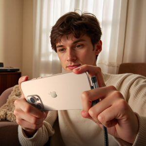 Joyroom S-A56 EnjoyX Series 90° USB-C - Lightning kabelis 30W 1.2m - juodos spalvos - Image 3