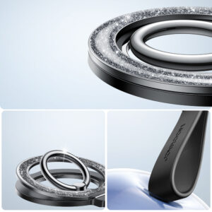Joyroom JR-ZS425 magnetic ring holder - juodos spalvos - Image 6