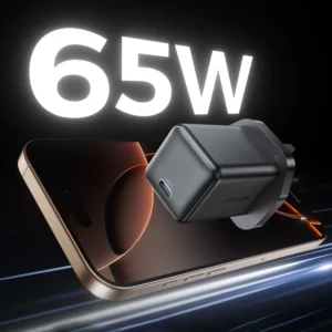 Joyroom JR-TCG18 65W laidinis įkroviklis 1 x USB-C (UK Plug) - juodos spalvos - Image 2