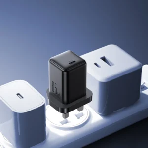 Joyroom JR-TCG18 65W laidinis įkroviklis 1 x USB-C (UK Plug) - juodos spalvos - Image 3