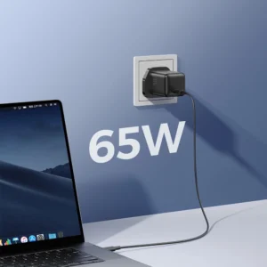 Joyroom JR-TCG18 65W laidinis įkroviklis 1 x USB-C (UK Plug) - juodos spalvos - Image 4