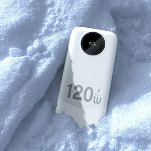 Dudao K13 10000mAh Powerbank su Built-in kabelis - baltos spalvos - Image 2