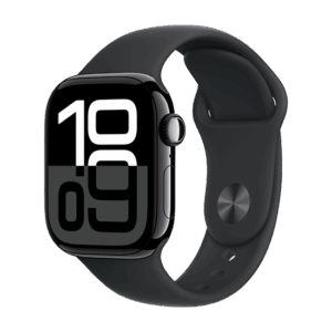 Išmanusis laikrodis Apple Watch Series 10 GPS 42mm Jet Black Aluminium Case with Sport Band M/L - Black