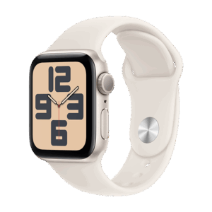 Išmanusis laikrodis Apple Watch SE (2024) GPS 44mm Starlight Aluminium Case with Sport Band M/L - Starlight