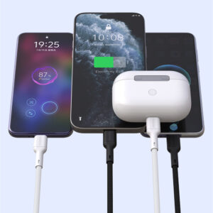 Dudao L9X 30W USB-C - Lightning kabelis 1m - juodos spalvos - Image 6
