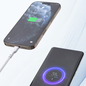 Dudao L9X 30W USB-C - Lightning kabelis 1m - baltos spalvos - Image 5