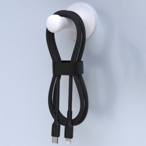 Dudao L9X 30W USB-C - Lightning kabelis 2m - juodos spalvos - Image 3