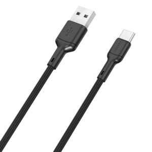 Dudao L9T 5A USB-A - USB-C kabelis 1m - juodos spalvos