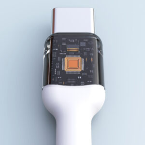 Dudao L9C Max 240W PD USB-C - USB-C 2m kabelis - baltos spalvos - Image 3