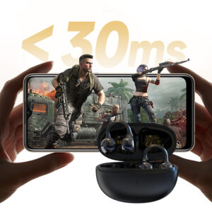 Dudao U20 TWS Bluetooth belaidės ausinės - juodos spalvos - Image 4