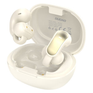 Dudao U20 Pro TWS Bluetooth belaidės ausinės - baltos spalvos