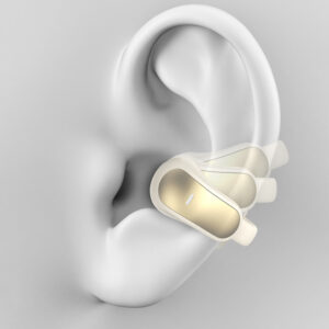 Dudao U20 Pro TWS Bluetooth belaidės ausinės - baltos spalvos - Image 3