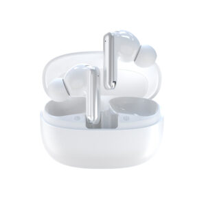 Dudao U21 TWS ANC ENC Bluetooth belaidės ausinės - baltos spalvos