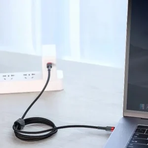 Baseus Cafule 100W PD2.0 USB-C - USB-C kabelis 2m - pilkos spalvos-juodos spalvos - Image 4