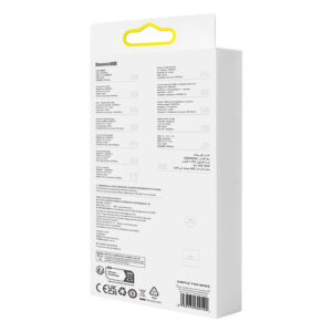 Baseus Explorer 100W USB-A - USB-C kabelis su Intelligent Temperature Sensor 1m - violetinės spalvos - Image 8