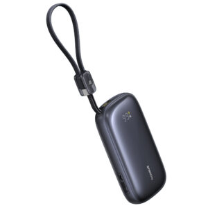 Baseus EnerFill FC21 QPow3 Ultra 10000mAh 22.5W Power Bank su Digital Display and Detachable kabelis - juodos spalvos - Image 3