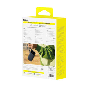Baseus EnerFill FC31 20000mAh 22.5W Powerbank with Digital Display and 2 Built-in Cables (USB-C + Lightning) - juodos spalvos - Image 4