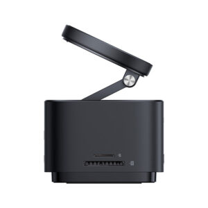 Baseus MagPro Series II 7-in-1 USB-C Hub su MagSafe-compatible Charger 15W + HDMI + USB-A + USB-C + SD/TF - juodos spalvos - Image 3