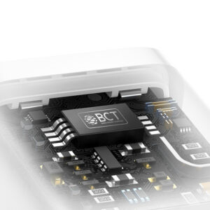 Baseus GaN5 30W USB-C Mini laidinis įkroviklis - baltos spalvos - Image 8