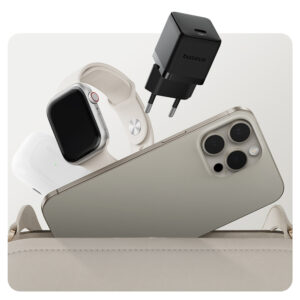 Baseus Palm 20W USB-C laidinis įkroviklis - juodos spalvos - Image 7