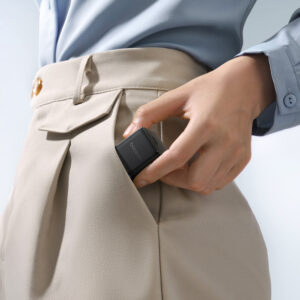 Baseus Palm 30W USB-C laidinis įkroviklis - baltos spalvos - Image 4