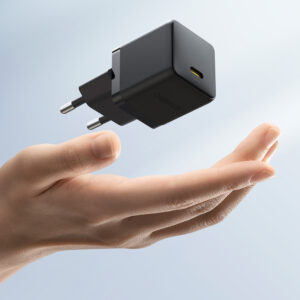 Baseus Palm 30W USB-C laidinis įkroviklis - baltos spalvos - Image 5