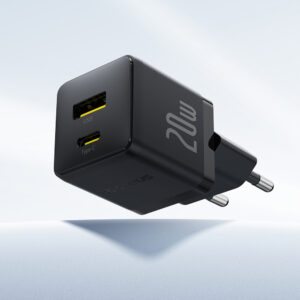 Baseus Palm 20W USB-C USB-A laidinis įkroviklis - juodos spalvos - Image 5