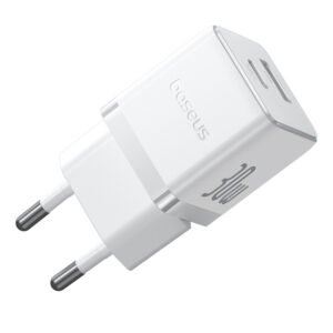 Baseus Palm 30W USB-C USB-A laidinis įkroviklis - baltos spalvos - Image 3