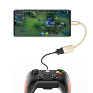 Dudao L15T OTG Adapter USB-C - USB-A - pilkos spalvos - Image 2