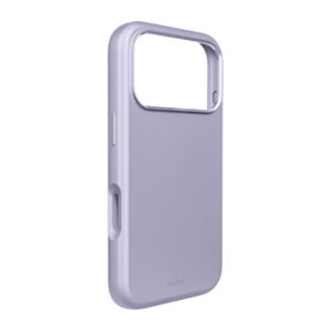 Pure Icon Mag Pro Liquid Silicone dėklas skirtas Apple iPhone 17 Pro, suderinamas su MagSafe, su Camera Protection and Aluminum Buttons - rožinės spalvos