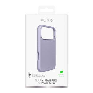 Pure Icon Mag Pro Liquid Silicone dėklas skirtas Apple iPhone 17 Pro, suderinamas su MagSafe, su Camera Protection and Aluminum Buttons - rožinės spalvos - Image 2
