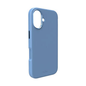 Pure Icon Mag Pro Liquid Silicone dėklas skirtas Apple iPhone 17, MagSafe Compatible, with Camera Protection and Aluminum Buttons - Blue