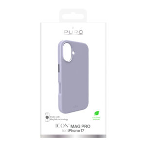 Pure Icon Mag Pro Liquid Silicone dėklas skirtas Apple iPhone 17, suderinamas su MagSafe, su Camera Protection and Aluminum Buttons - rožinės spalvos - Image 2