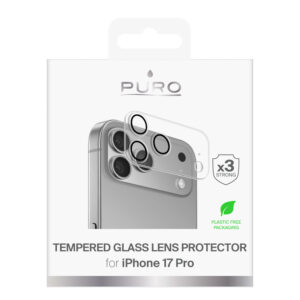 Puro Camera Standard apsauginis stiklas skirtas Apple iPhone 17 Pro skirtas camera island and lenses - Image 2