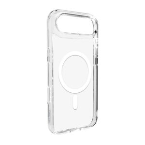 Puro Lite Mag TPU+PC dėklas suderinamas su MagSafe skirtas Apple iPhone 17 Air - skaidrus su baltos spalvos žiedu