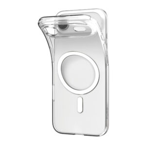 Puro 0.3 MAG Ultra-Slim TPU Dėklas suderinamas su MagSafe skirtas Apple iPhone 17 Air - skaidrus