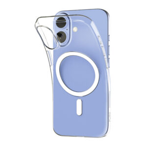 Puro 0.3 MAG Ultra-Slim TPU Dėklas suderinamas su MagSafe skirtas Apple iPhone 17 - skaidrus