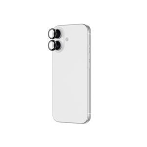 AmazingThing Lens Glass skirtas Apple iPhone 17 with juodos spalvos Aluminum Frame - Image 3