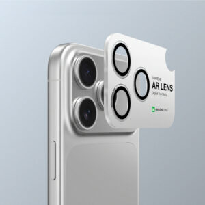 AmazingThing Lens Glass skirtas Apple iPhone 17 Pro / Pro Max with juodos spalvos Aluminum Frame - Image 6