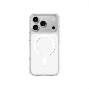 AmazingThing Minimal Mag dėklas skirtas Apple iPhone 17 Pro suderinamas su MagSafe - skaidrus