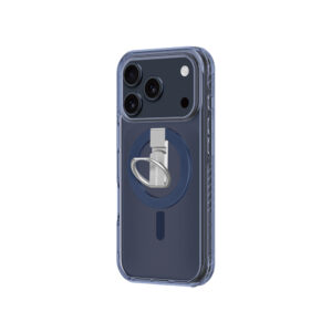 AmazingThing Titan Pro Grip Ring Set dėklas skirtas Apple iPhone 17 Pro suderinamas su MagSafe - mėlynos spalvos - Image 4
